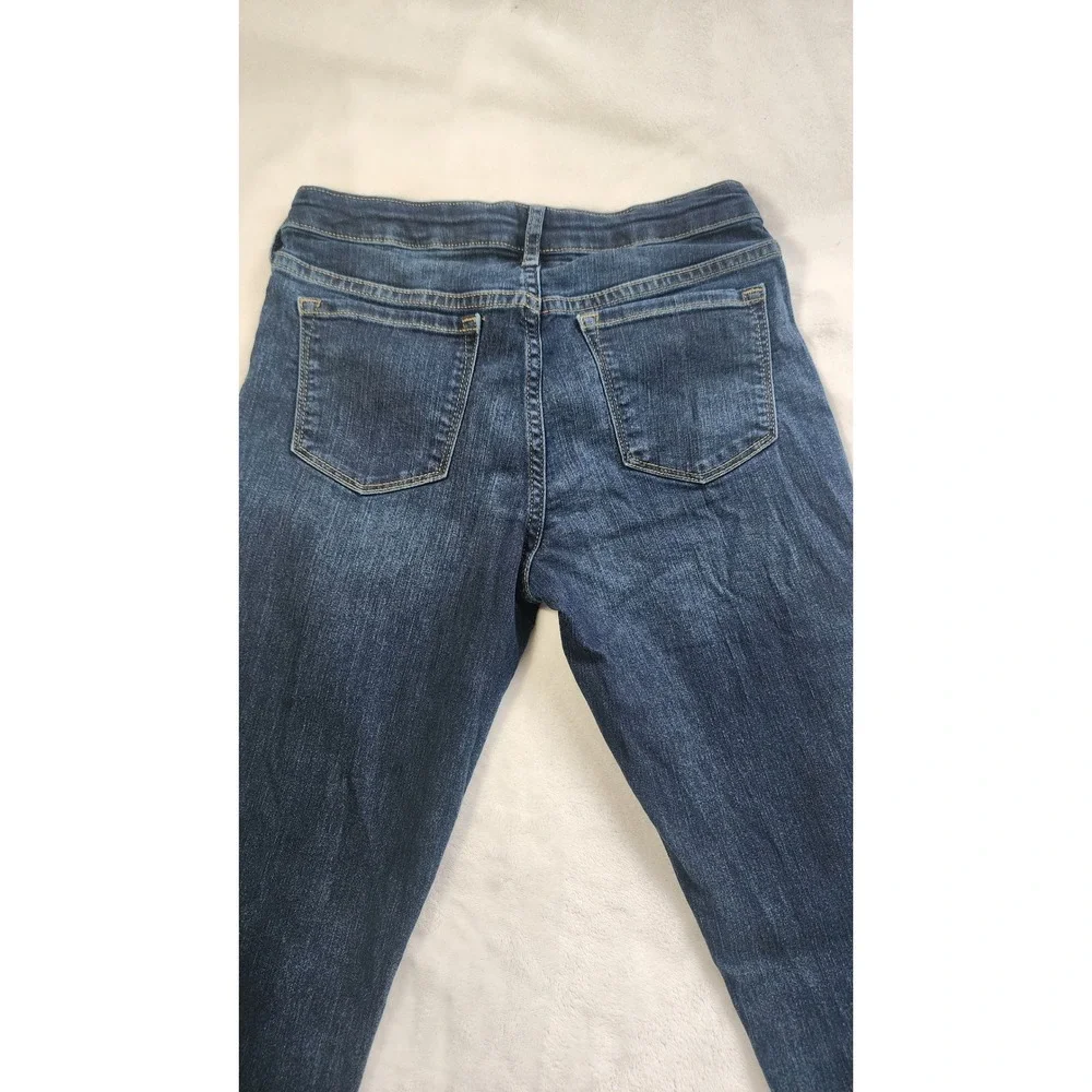 Gap Kids Girls Stretch Super Skinny Jeans Dark Wash Denim Size 14